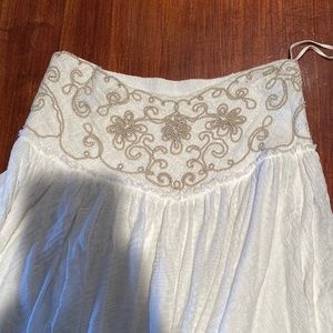 Free people XS beach skirt or strapless dress!